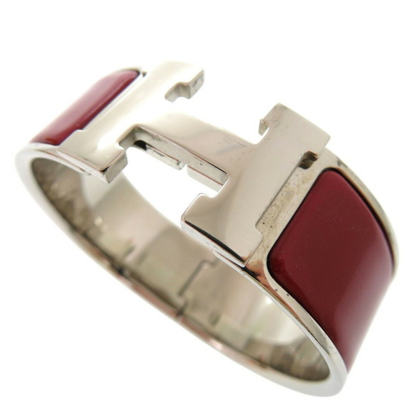 HERMES Red Charm Bracelet - Picture 1 of 11